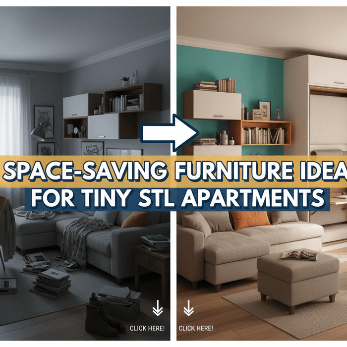15 Space-Saving Furniture Ideas for Small STL Apartments - Sit and Sleep 4 Less (St. Louis, MO)