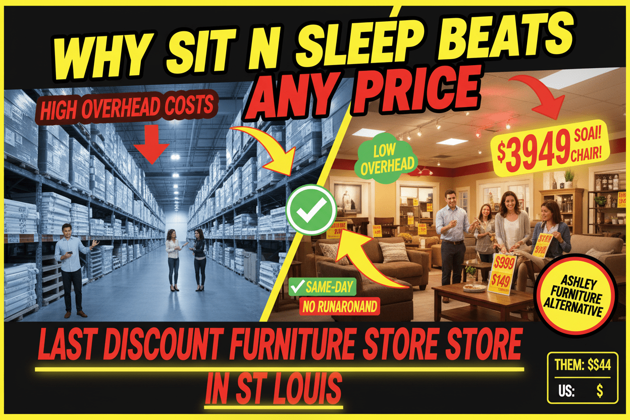 Ashley Furniture Alternatives St. Louis | Better Prices - Sit and Sleep 4 Less (St. Louis, MO)