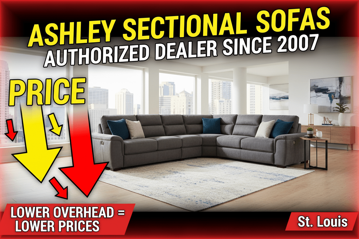 Ashley Sectional Sofas St. Louis | Styles & Alternatives - Sit and Sleep 4 Less (St. Louis, MO)