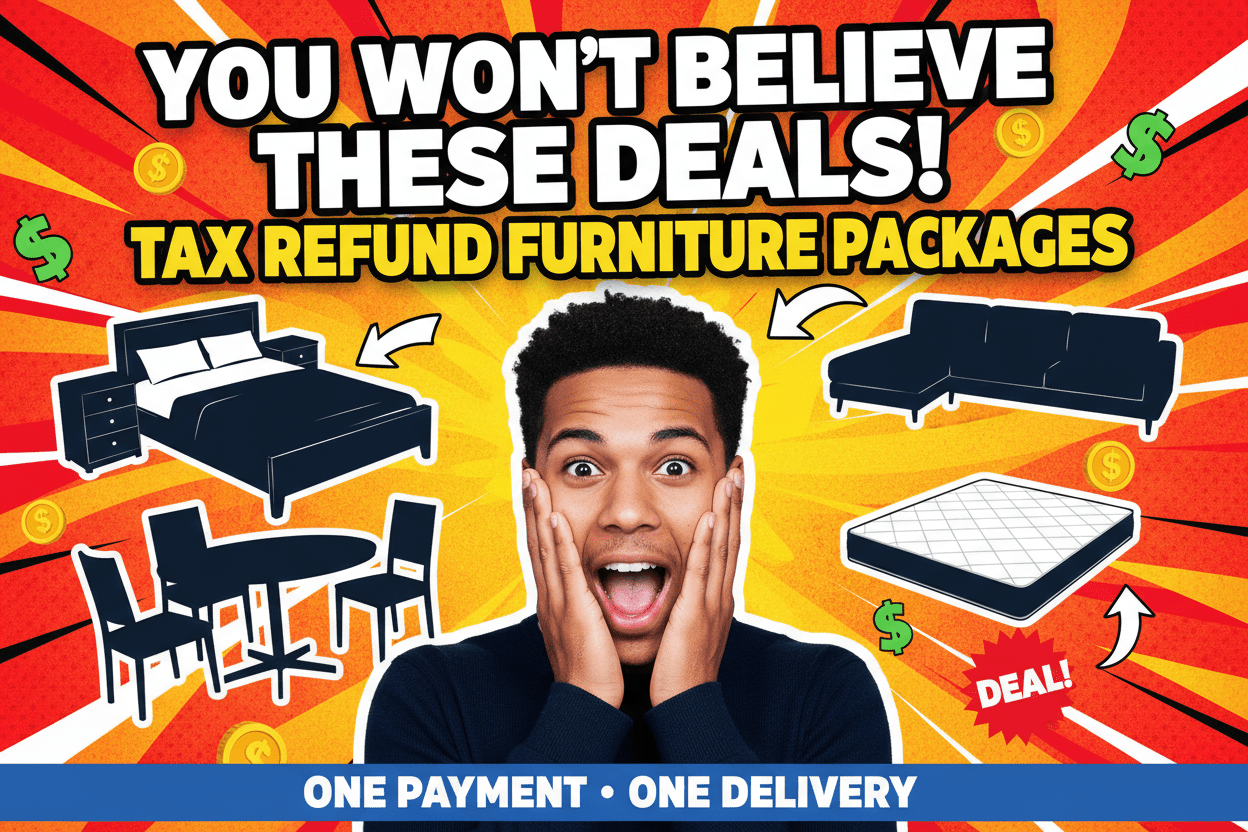 ax Refund Furniture Packages | Complete House Bundles - Sit and Sleep 4 Less (St. Louis, MO)