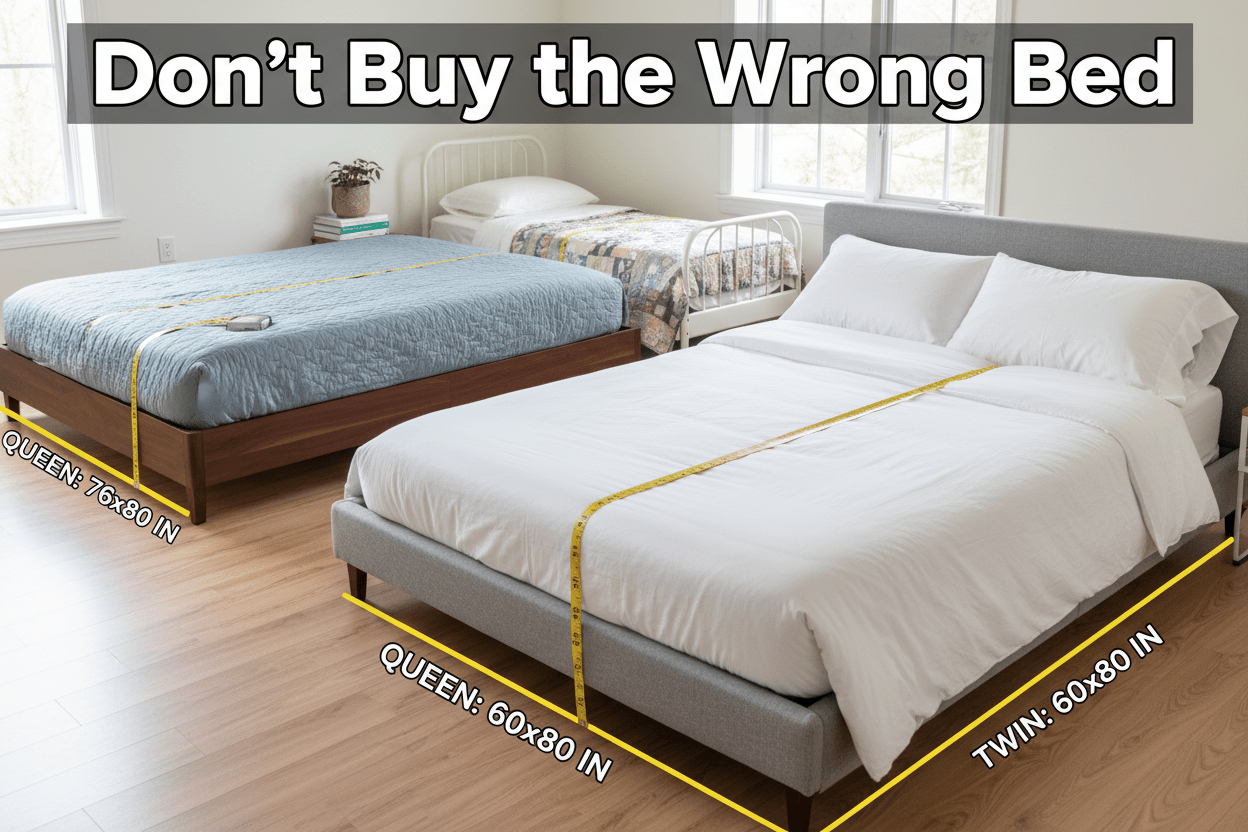 Bed Frame Size Guide: Don’t Buy the Wrong Fit (St. Louis Shopper Edition) - Sit and Sleep 4 Less (St. Louis, MO)