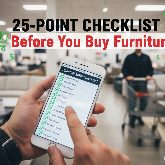 25-Point Budget Furniture Buying Checklist  St. Louis  Sit N Sleep 4 Less.