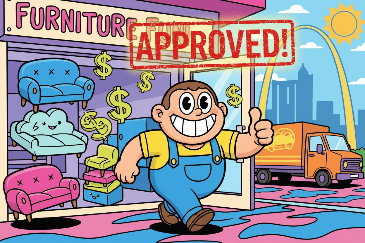 Discover the Best Bad Credit Furniture Store Near St. Louis - Sit and Sleep 4 Less (St. Louis, MO)