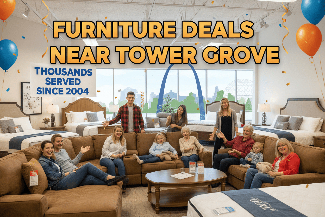 Furniture Deals Near Tower Grove | South City St. Louis - Sit and Sleep 4 Less (St. Louis, MO)