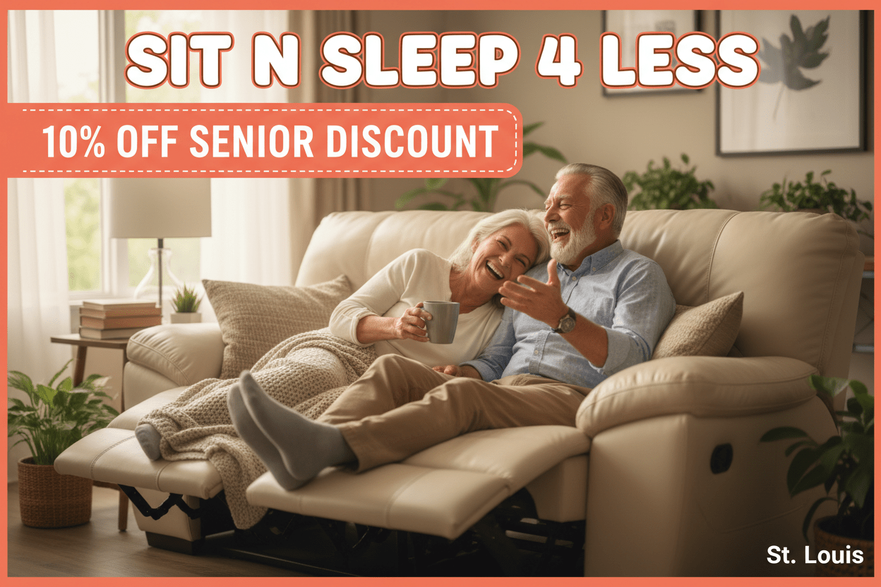 Furniture for Seniors St. Louis | Easy Access & Comfort Guide - Sit and Sleep 4 Less (St. Louis, MO)