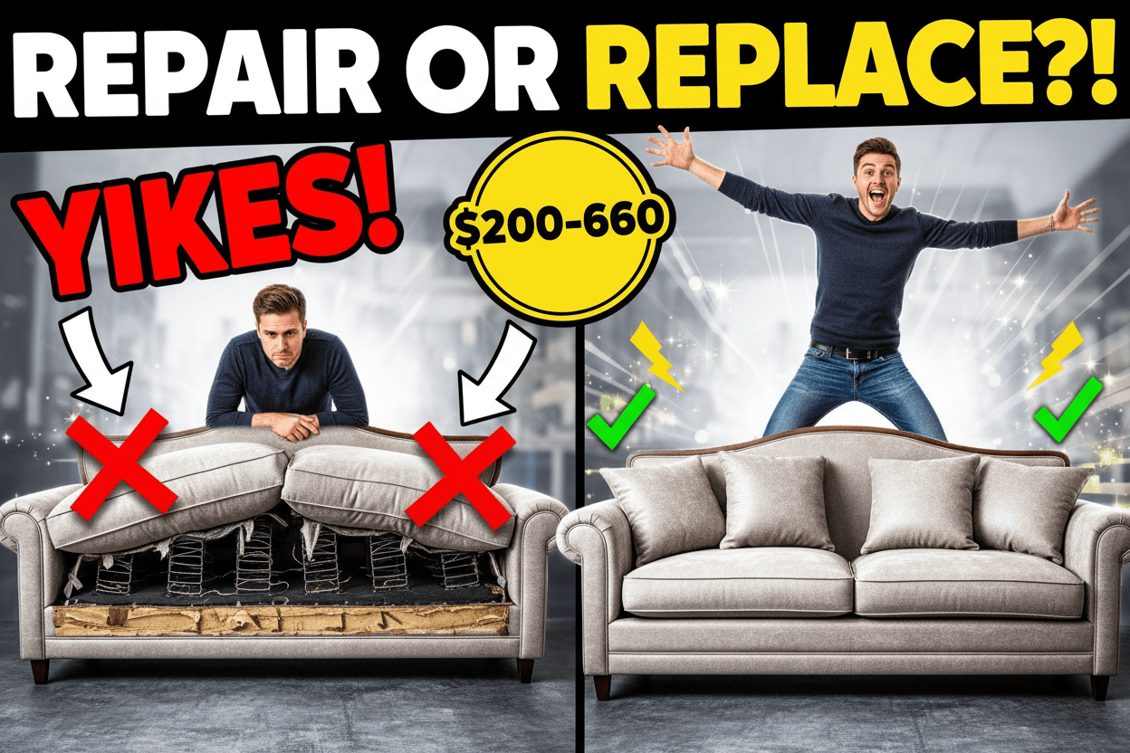 Furniture Repair vs Replace St. Louis | When to Buy New - Sit and Sleep 4 Less (St. Louis, MO)