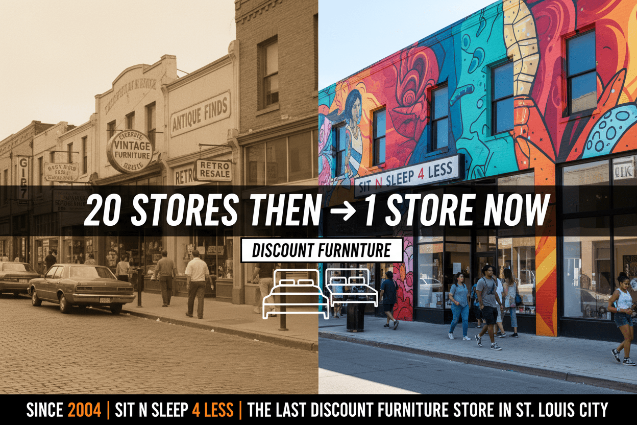 Furniture Store Near Cherokee Street | South City STL - Sit and Sleep 4 Less (St. Louis, MO)