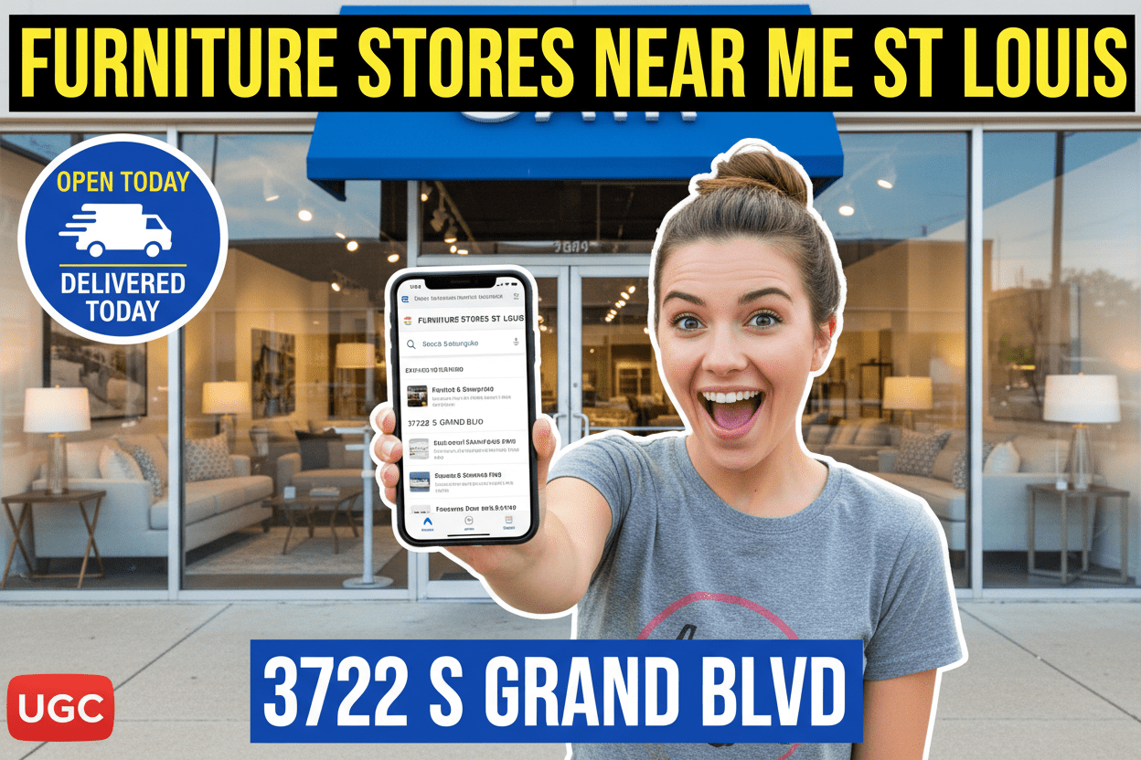 Furniture Stores Near Me St. Louis | Open Today, Delivered Today - Sit and Sleep 4 Less (St. Louis, MO)