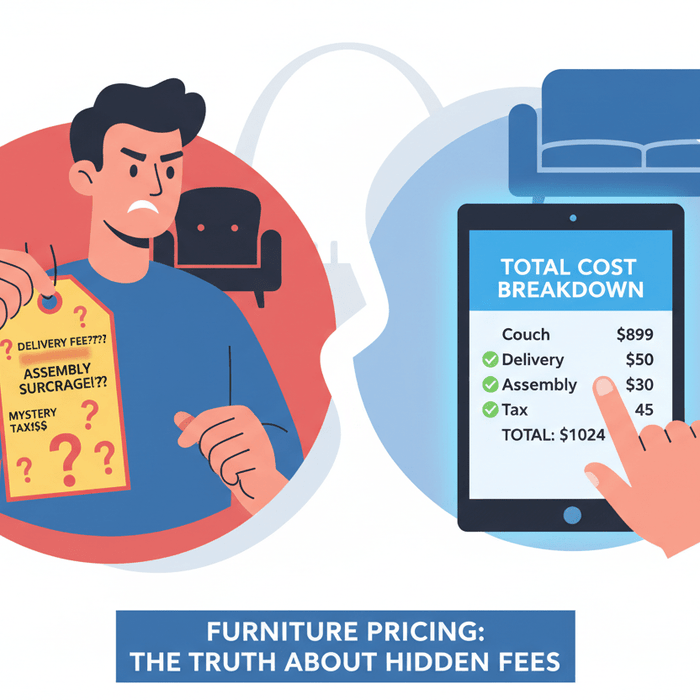 🚫 Hidden Fees in Furniture Shopping: The St. Louis Guide to Real Out-the-Door Prices (No Surprises) - Sit and Sleep 4 Less (St. Louis, MO)