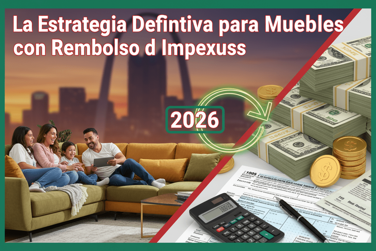La Estrategia Definitiva para Muebles con Reembolso de Impuestos en St. Louis (2026) - Sit and Sleep 4 Less (St. Louis, MO)