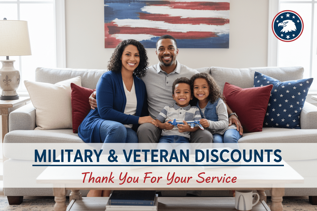 Military & Veteran Furniture Discounts St. Louis | Thank You for Your Service - Sit and Sleep 4 Less (St. Louis, MO)