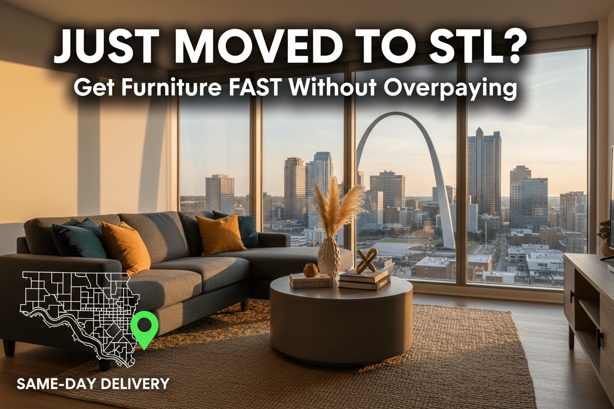 Moving to St. Louis Apartment Furniture Checklist - Sit and Sleep 4 Less (St. Louis, MO)