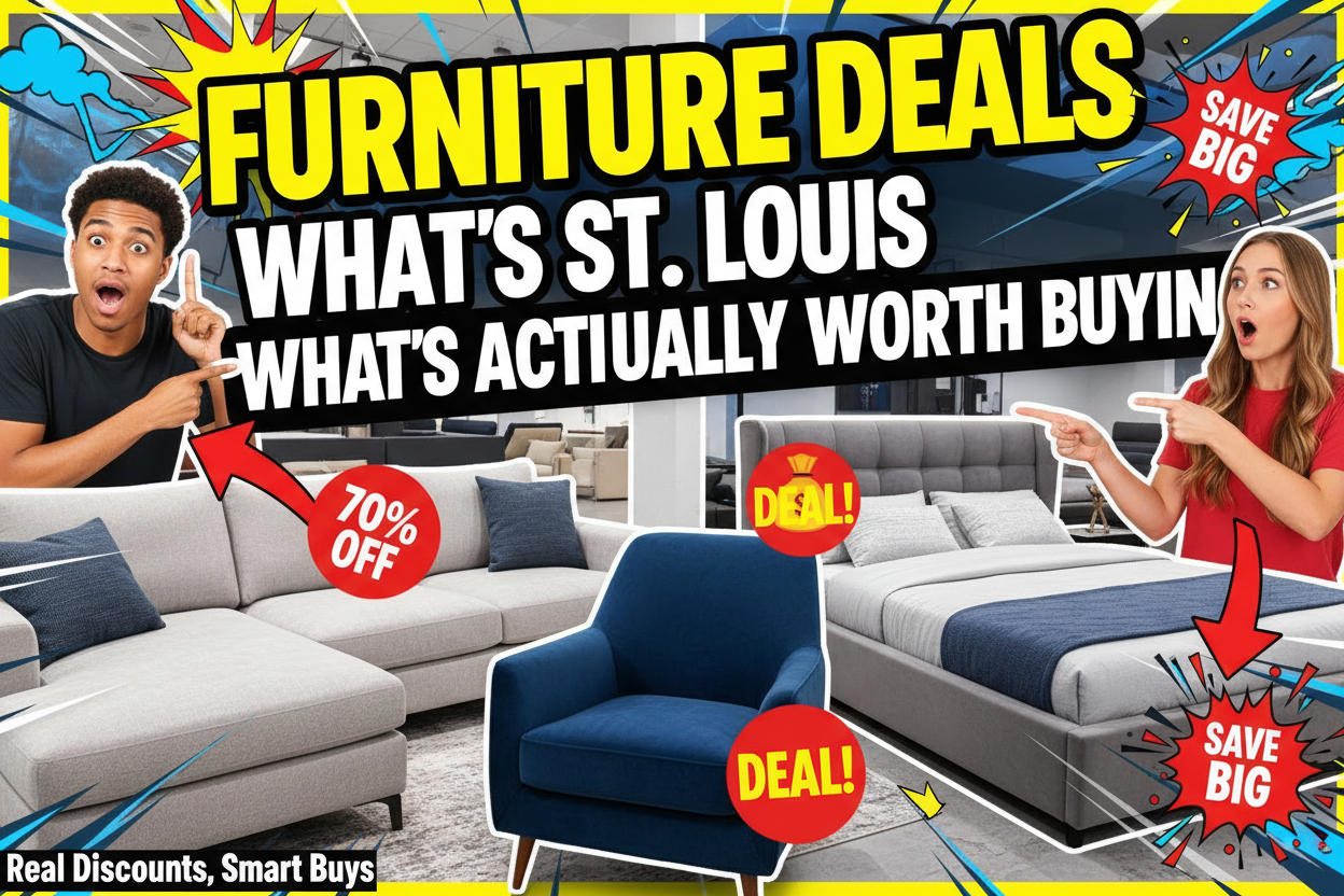 Discount Furniture Outlet St. Louis: Real vs. Fake Clearance