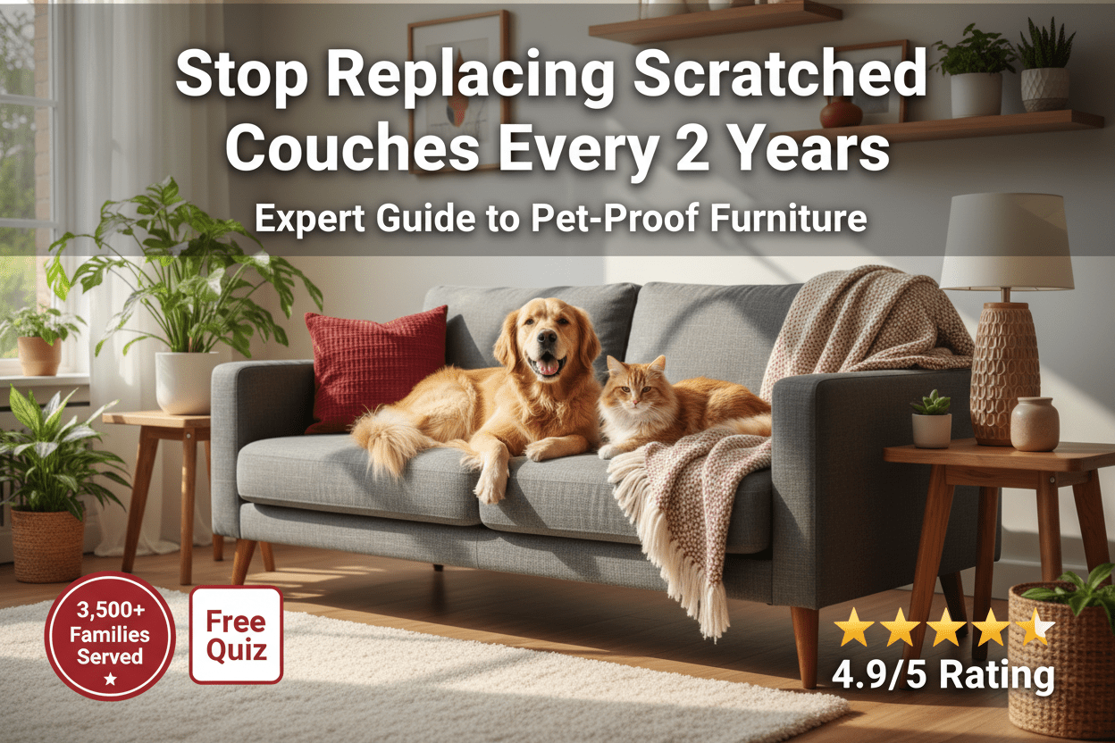 Pet-Friendly Furniture Guide for St. Louis Dog & Cat Owners (2026) - Sit and Sleep 4 Less (St. Louis, MO)