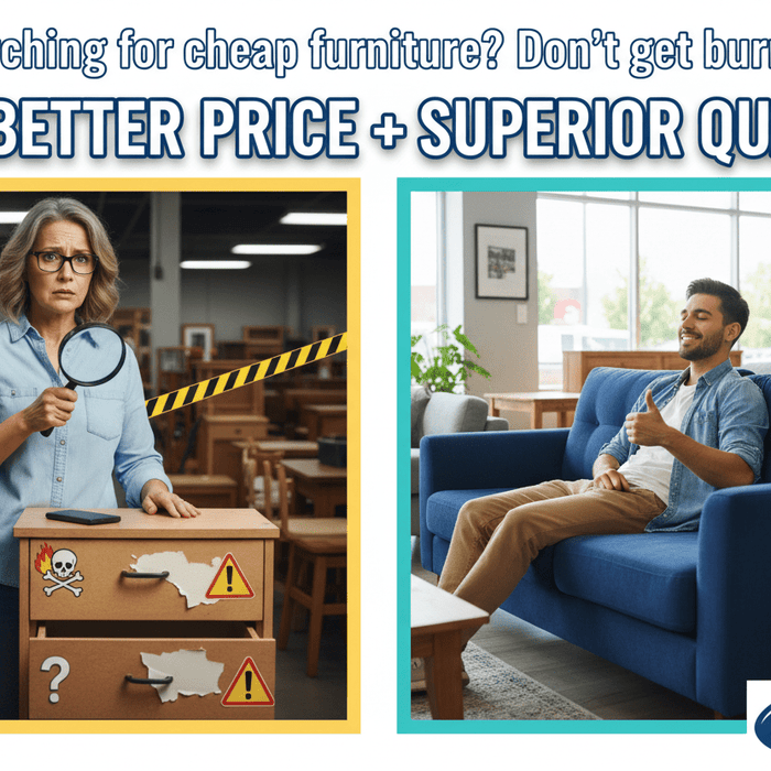 Super Dollar Buster Furniture vs Local Stores in St. Louis - Sit and Sleep 4 Less (St. Louis, MO)