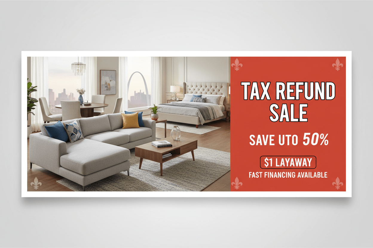 Tax Refund Furniture Sale St. Louis - Sit and Sleep 4 Less (St. Louis, MO)
