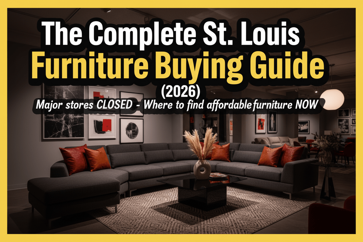 The Complete St. Louis Furniture Buying Guide (2026) - Sit and Sleep 4 Less (St. Louis, MO)