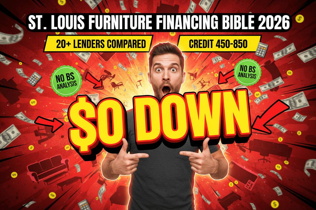 The St. Louis Furniture Financing Bible: 2026 Complete Guide - Sit and Sleep 4 Less (St. Louis, MO)