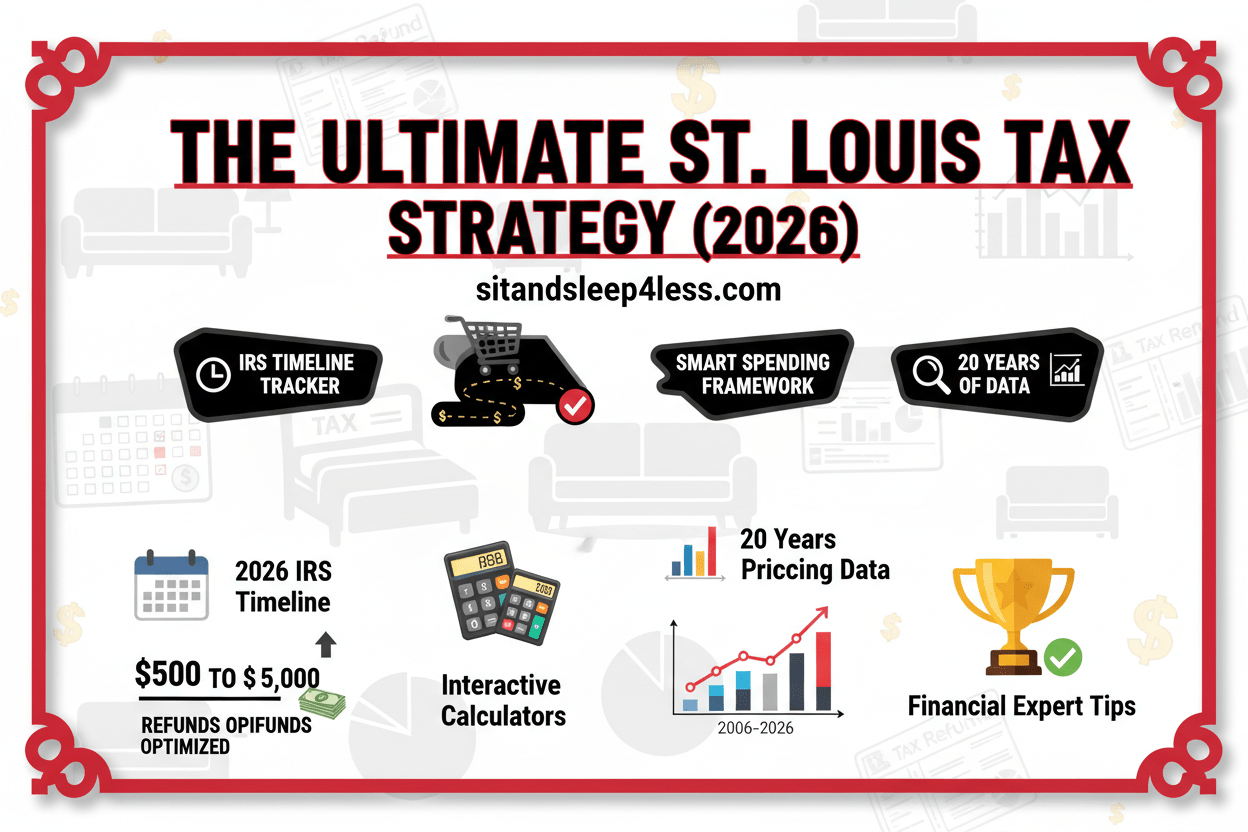 The Ultimate St. Louis Tax Refund Furniture Strategy (2026) - Sit and Sleep 4 Less (St. Louis, MO)