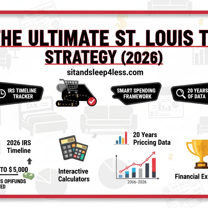 The Ultimate St. Louis Tax Refund Furniture Strategy (2026) - Sit and Sleep 4 Less (St. Louis, MO)