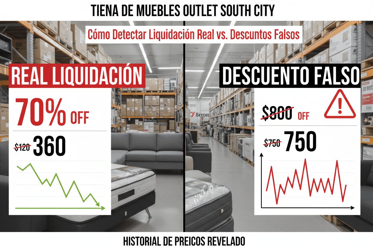 🔍 Tienda de Muebles Outlet South City: Cómo Detectar Liquidación - Sit and Sleep 4 Less (St. Louis, MO)