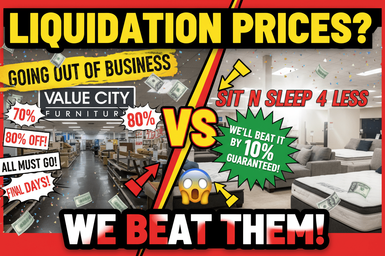 Value City Furniture Chippewa location served South St. Louis - Sit and Sleep 4 Less (St. Louis, MO)