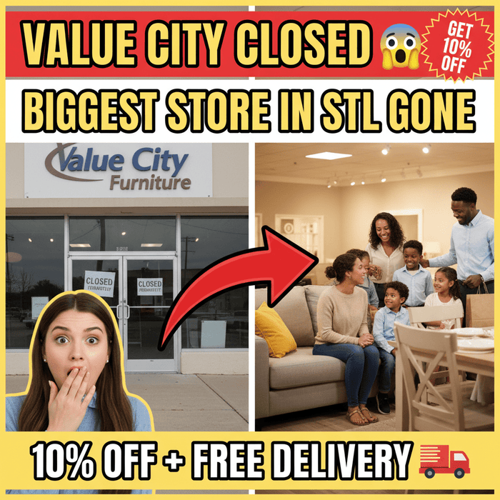 💰 Value City Furniture Coupons & Clearance Tracker: St. Louis Edition 2026 - Sit and Sleep 4 Less (St. Louis, MO)