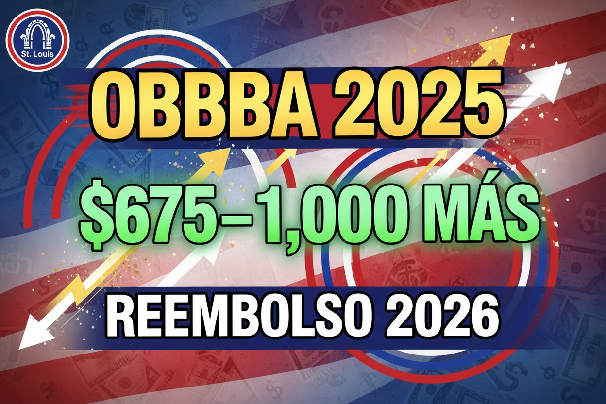La Ley One Big Beautiful Bill (OBBBA) Explicada: Por Qué Su Reembolso de Impuestos 2026 en St. Louis Es $1,000+ Más Grande