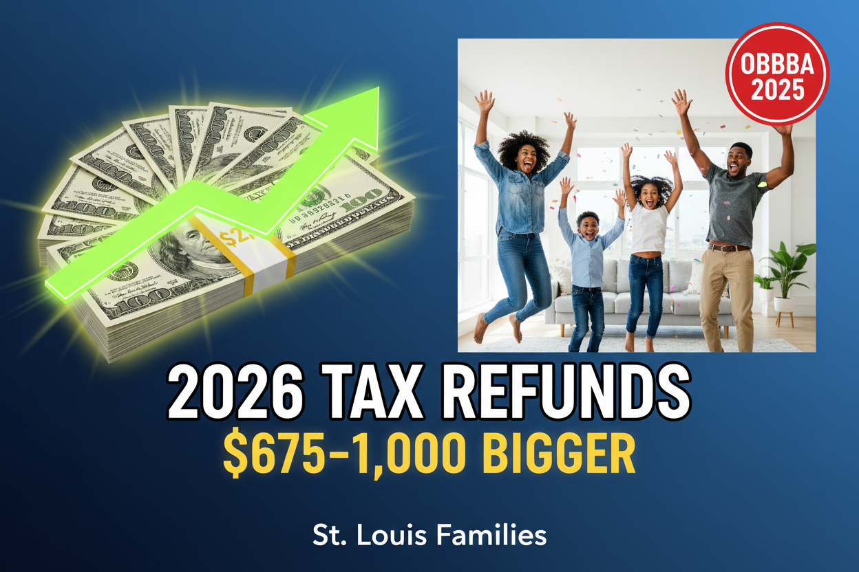 The One Big Beautiful Bill Act (OBBBA) Explained: Why Your 2026 St. Louis Tax Refund Is $1,000+ Bigger