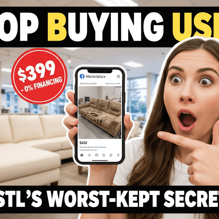 Why Buying New Furniture is Cheaper Than Used in St. Louis - Sit and Sleep 4 Less (St. Louis, MO)