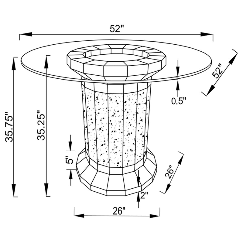 Ellie 5 Pc Counter Height Dining Sets
