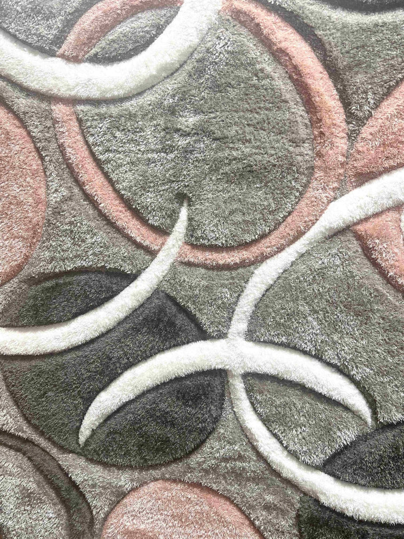 4D SHAGGY Rug Design 6482