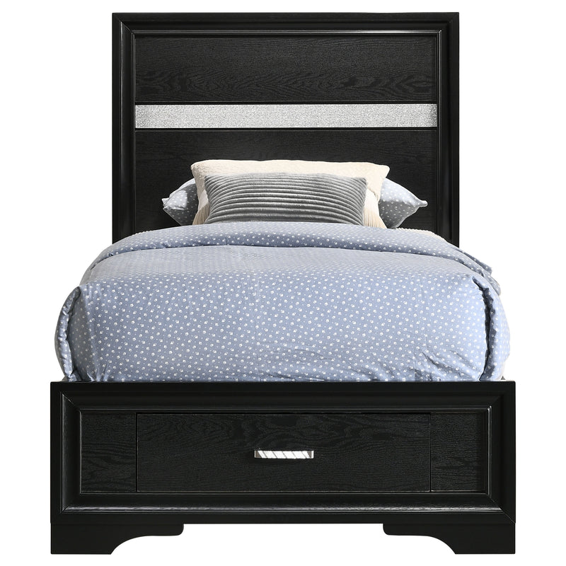 Miranda Panel Platform Storage Bed