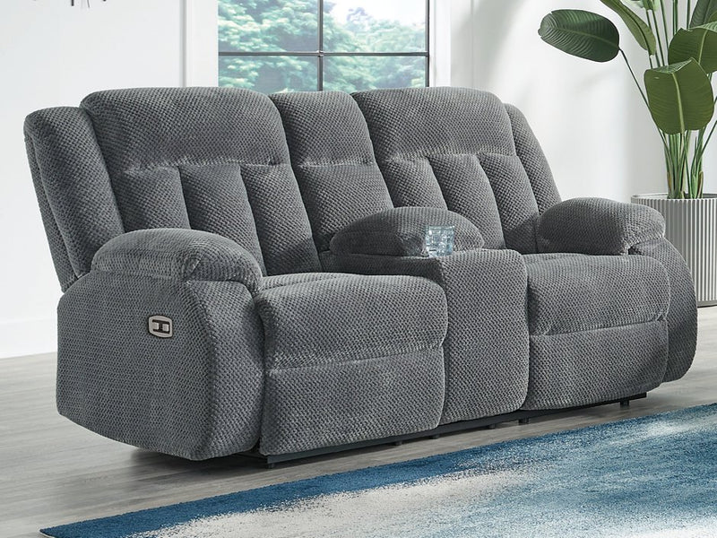 Observation Power Reclining Loveseat with Console