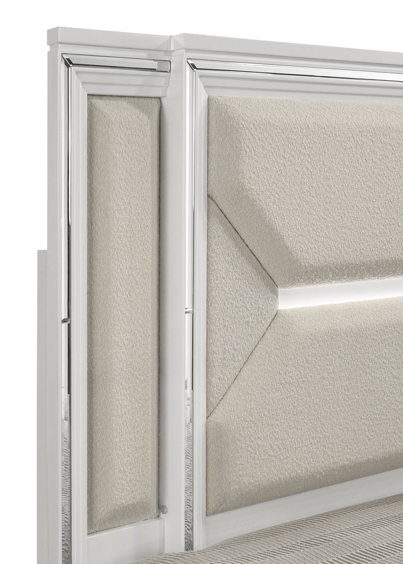 Marmore Panel Bed with LED Lighting