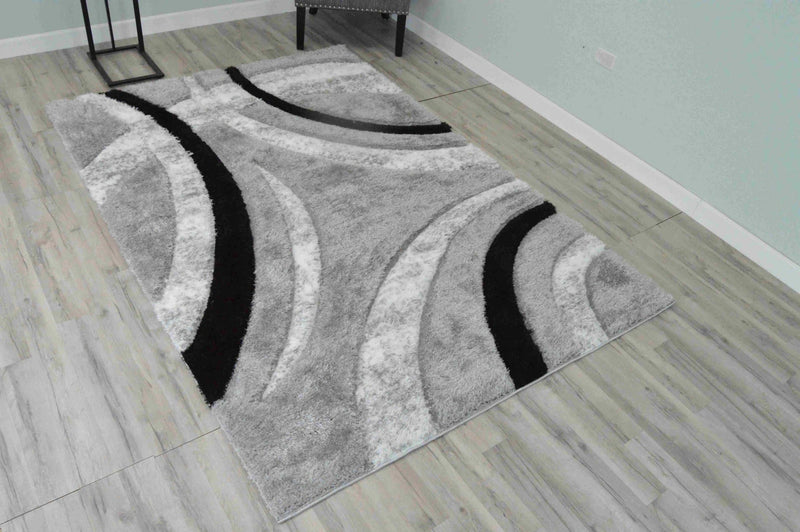 4D SHAGGY Rug Design 6495