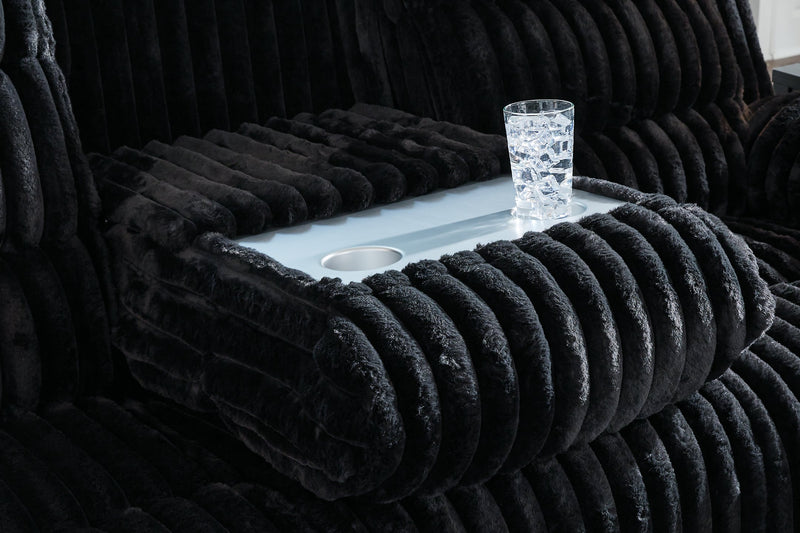 Rhine Falls Power Reclining Sofa with Drop Down Table