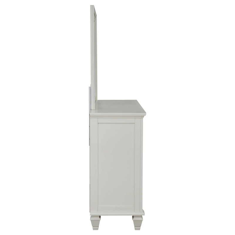 Sandy Beach Dresser with Mirror
