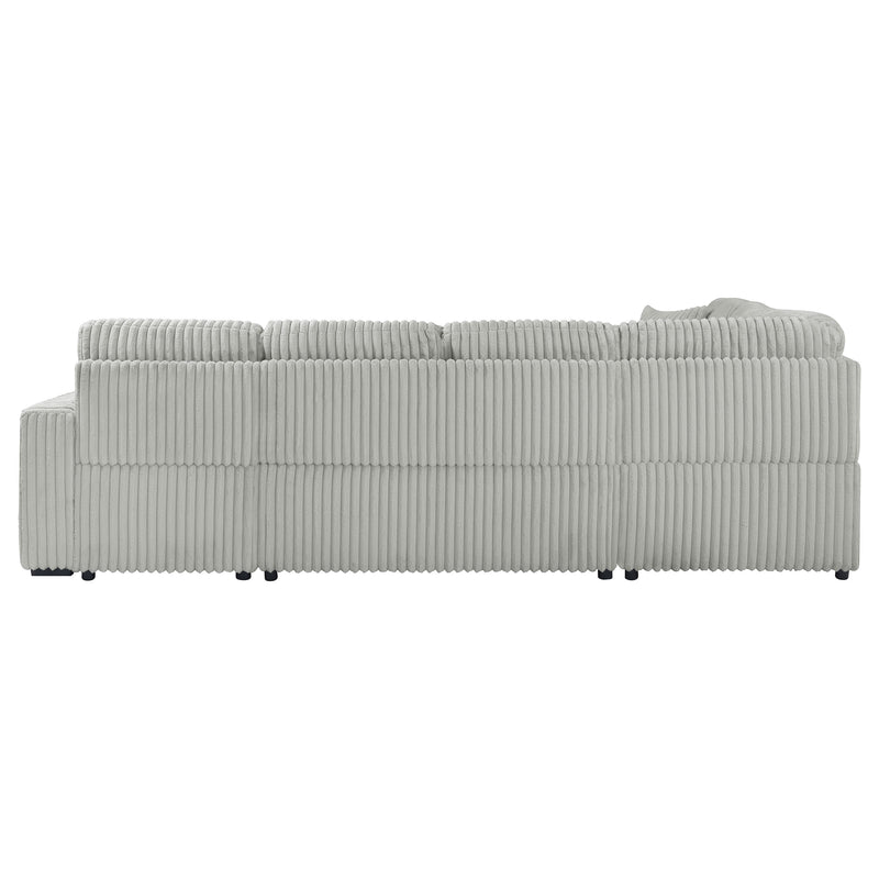 Devonshire Pull-Out Sleeper Sectional Sofa