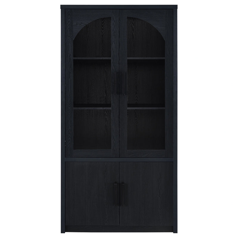 Riva Tall Display Cabinet with LED Lighting