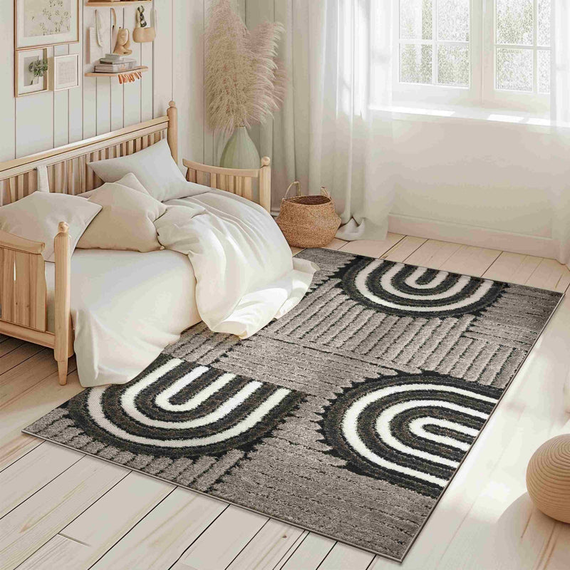 5D SHAGGY Rug Design 6412