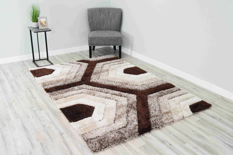 6485 Brown - 4D Shaggy
