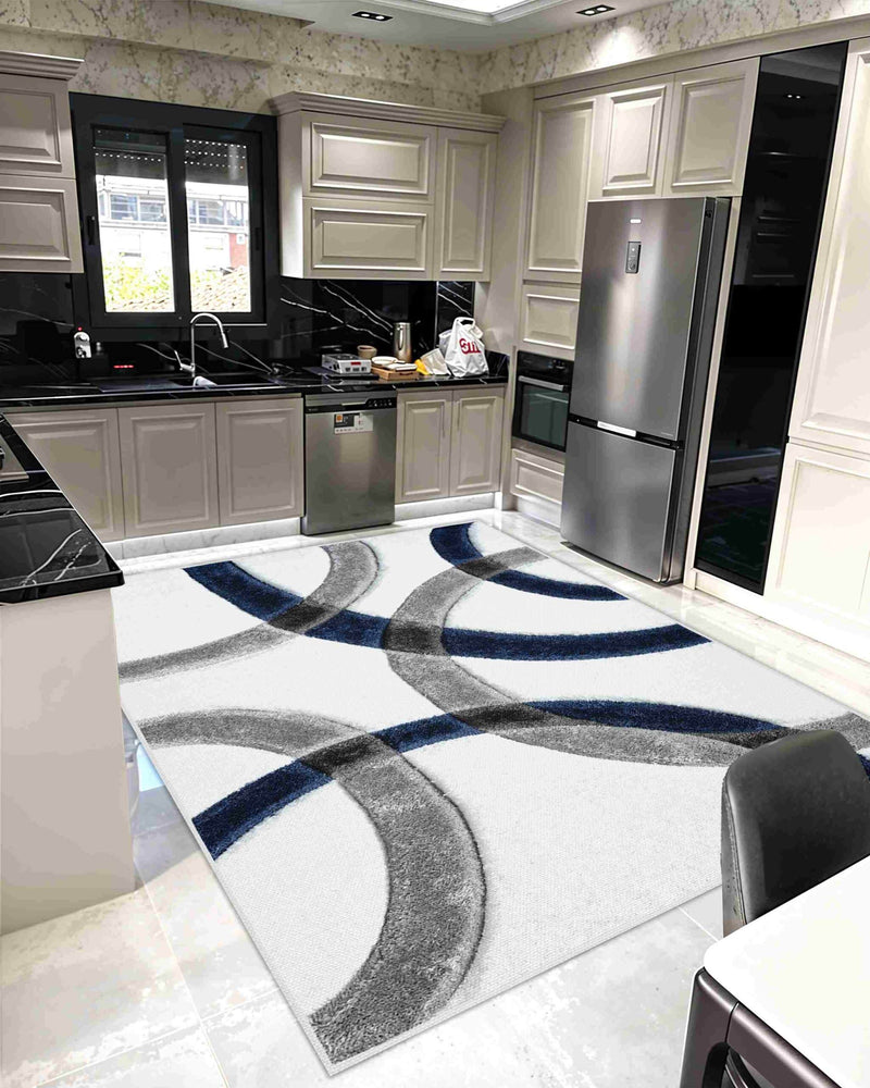4D SHAGGY Rug Design 6491