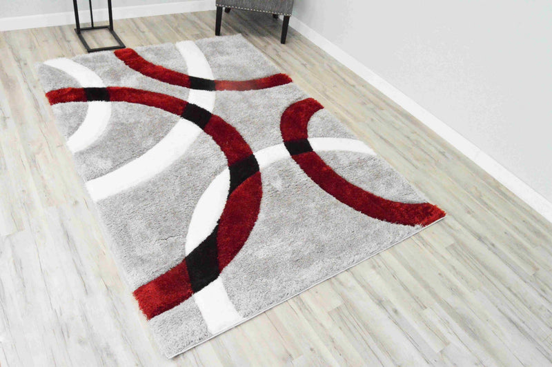 4D SHAGGY Rug Design 6491
