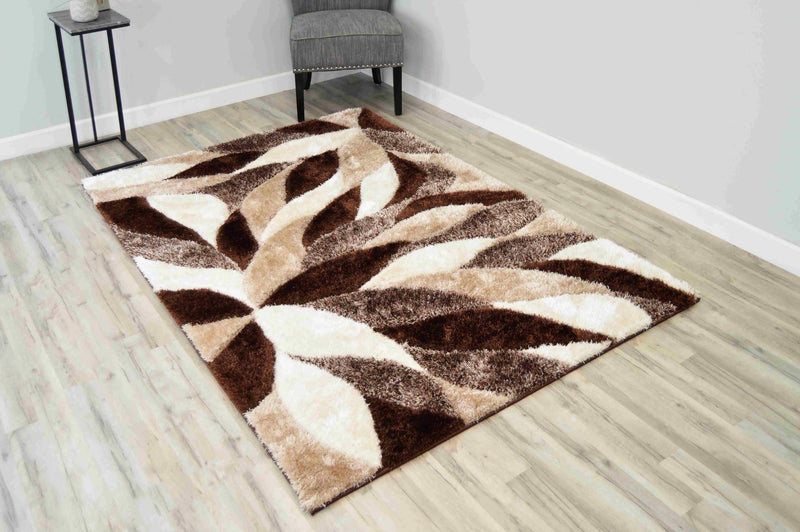 4D Shaggy Rug Design 6994