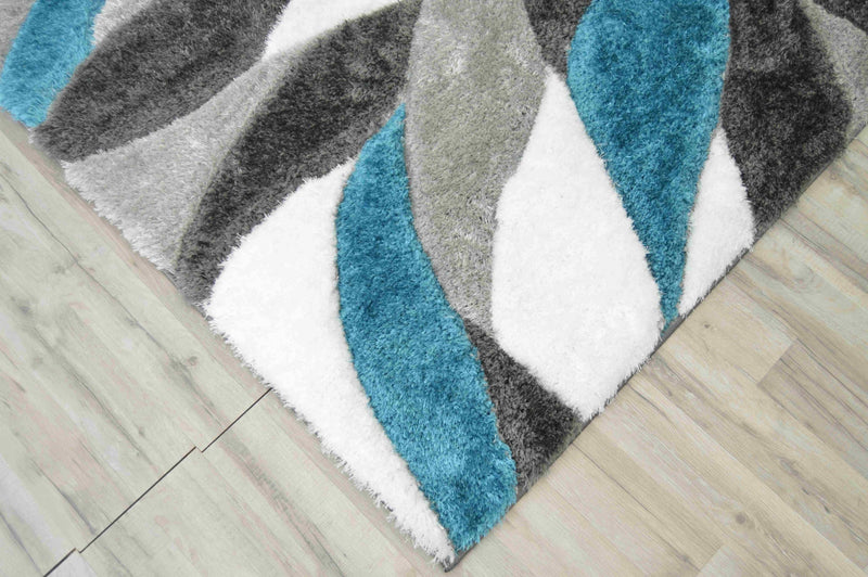 4D Shaggy Rug Design 6994