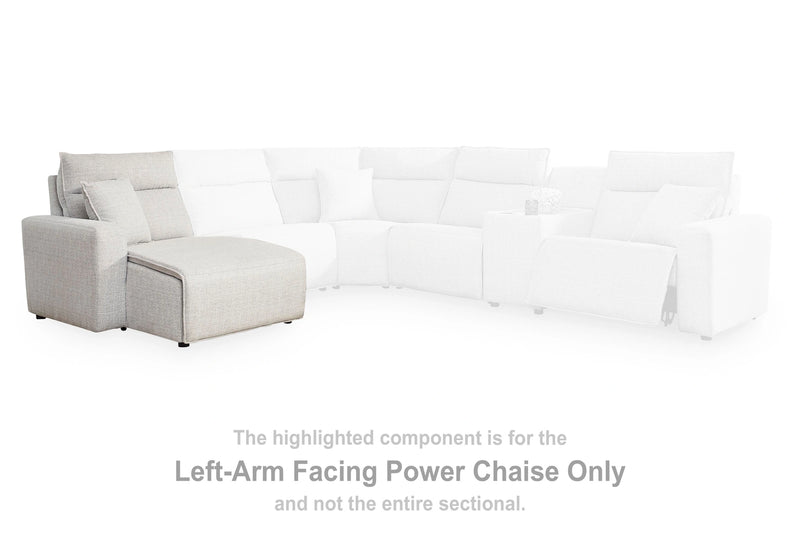 Modmax II Power Reclining Sectional with Chaise and Console