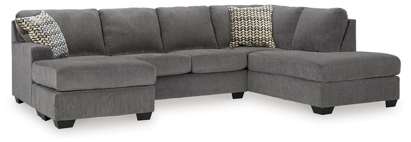 70097S1 - Ashley Riverfield 2 - Piece Sectional Sofa with Chaise - Gray by Ashley Furniture - Sectional for sale at Shop_name St. Louis