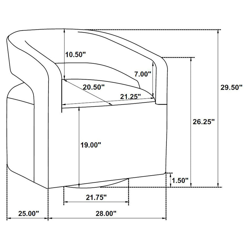 Westhill Swivel Accent Chair