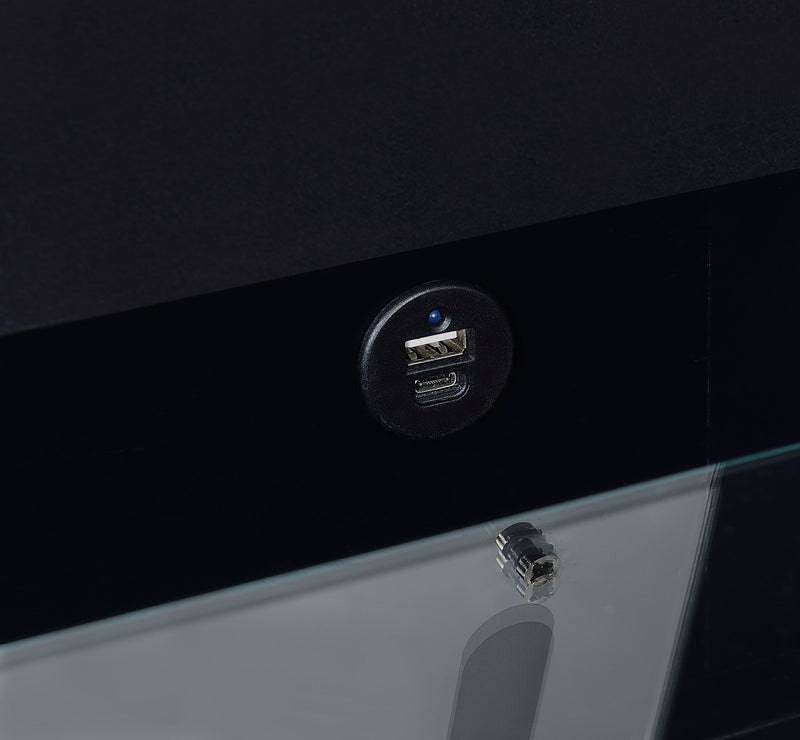 Danbury Makeup Vanity Table with LED Mirror and Stool